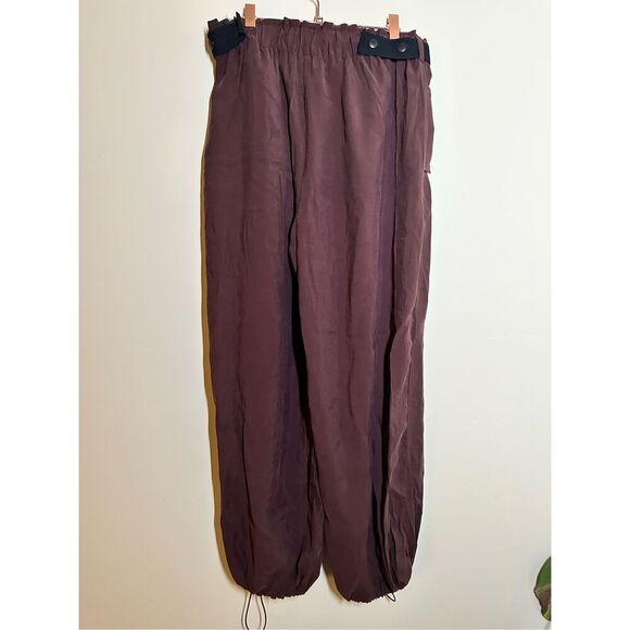Anthropologie Brown Pull On Safari Pants Size Small New - Picture 5 of 8
